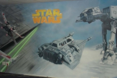 Airbrushed Mural - Star Wars
