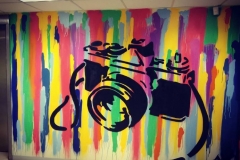 Vega graffiti wall - camera